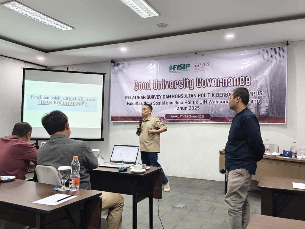 FISIP UIN Walisongo dan LP3ES Kolaborasi Perkuat Kapasitas Survei dan Konsultan Politik – UIN Walisongo 3 Foto 2