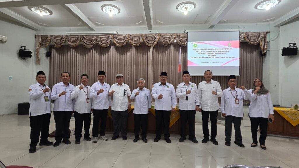 UIN Walisongo Serahkan BMN kepada Kanwil Kemenag Jateng sebagai Wujud Sinergi dan Kolaborasi – UIN Walisongo 2 WhatsApp Image 2025 10 27 at 11.31.181
