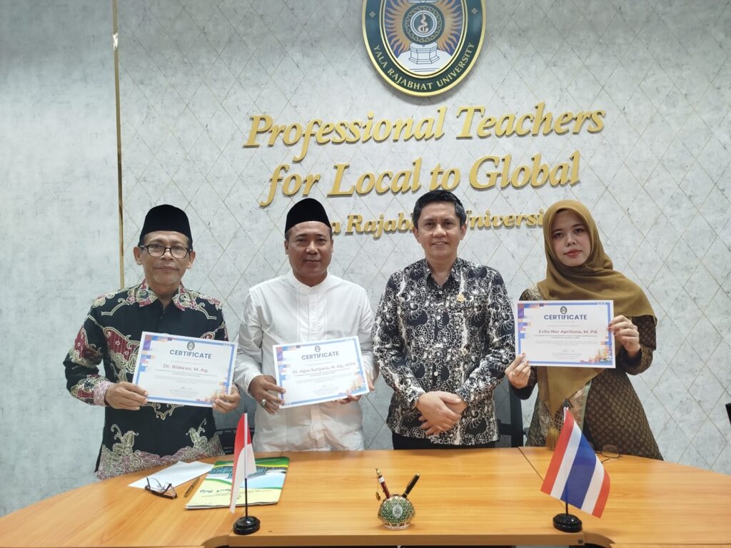 Perkuat Jejaring Akademik Global, FTIK UIN Walisongo Jalin Kerja Sama Kolaborasi Riset Internasional dengan Yala Rajabhat University Thailand 3 WhatsApp Image 2026 08 06 at 00.12.091
