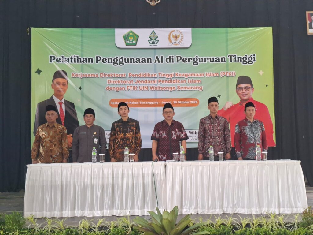 Optimalisasi Era Digital, FTIK UIN Walisongo Bersama Direktorat PTKI Ditjen Pendis Kemenag RI Gelar Seminar Strategi dan Praktik AI – UIN Walisongo 3 WhatsApp Image 2026 10 30 at 16.09.491