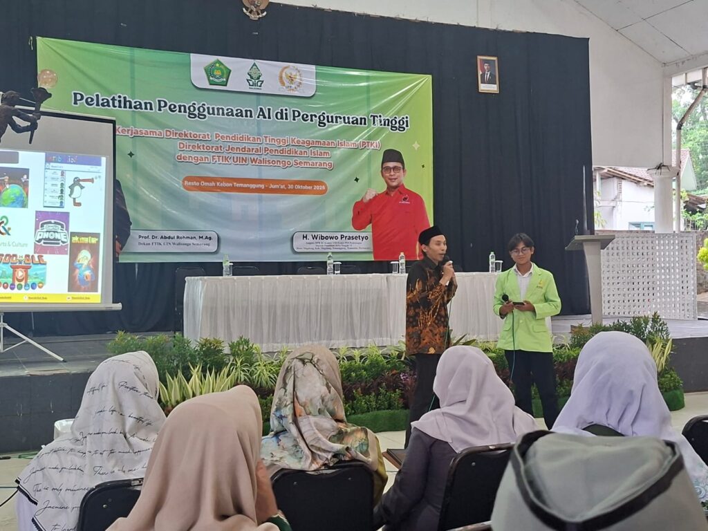 Optimalisasi Era Digital, FTIK UIN Walisongo Bersama Direktorat PTKI Ditjen Pendis Kemenag RI Gelar Seminar Strategi dan Praktik AI – UIN Walisongo 2 WhatsApp Image 2026 10 30 at 16.09.50
